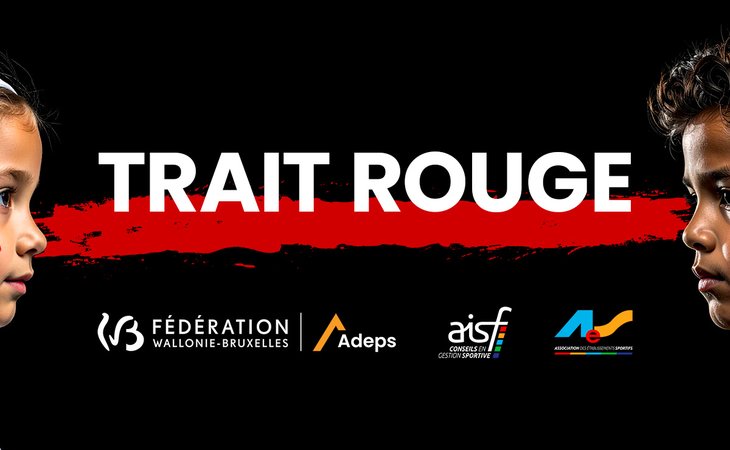 Trait rouge : le monde du sport contre la violence