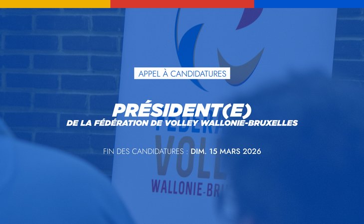 Appel à candidatures - Président(e) FVWB