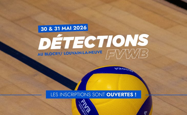 Inscriptions au week-end de détections 2026