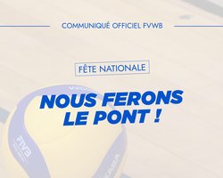 La FVWB fait le pont