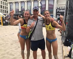 Notre coach beach, Pascal Hens est champion de Belgique