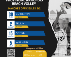 Championnat Provincial Namurois de Beach Volley