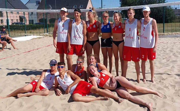 Walhain Championnat francophone et de belgique de Beach