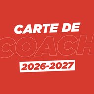 Carte de coach saison 2026-2027