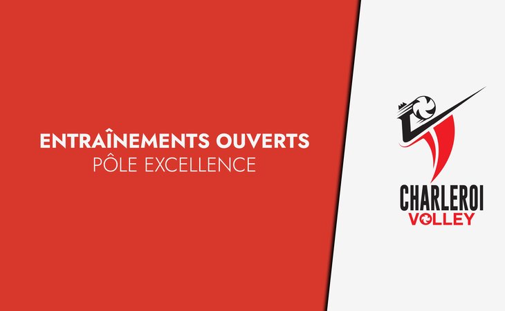Pôle excellence Charleroi - Entraînements ouverts 25/26