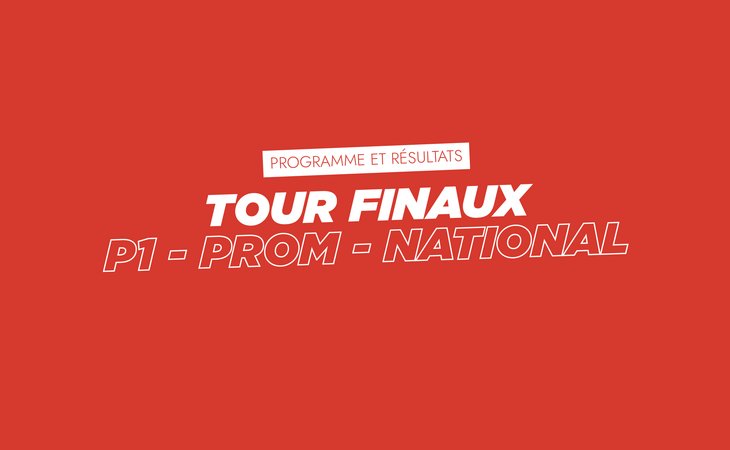 Tour finaux - Programme et résultats