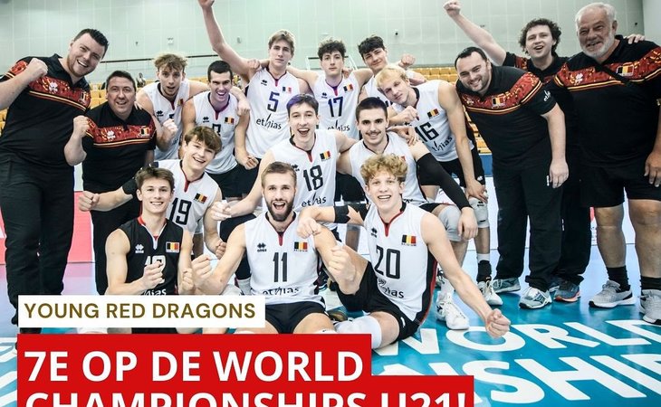 U21 Young Red Dragons 7° aux championnats du monde