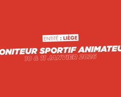 Moniteur Sportif Animateur 2026 - Liège (Seraing) 