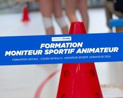 Formation initiale Moniteur Sportif Animateur 2026 - Session FVWB 