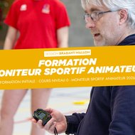 Formation initiale Moniteur Sportif Animateur 2026 - Session Brabant-Wallon à WAVRE