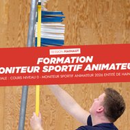 Formation initiale Moniteur Sportif Animateur 2026 - Session Hainaut à ENGHIEN