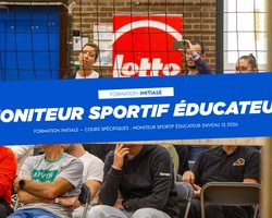 Formation Initiale – Cours Spécifiques : Moniteur Sportif Éducateur (Niveau 2) 2026