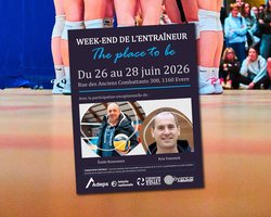 Week-end de l'entraineur - 26, 27 et 28 juin 2026 !