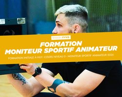 Formation MS Animateur - Session FVWB à Huy - 12 et 13 septembre 2026