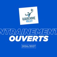 Entrainements ouverts Waremme - Formation continue Pôle d’Excellence 2026/2027