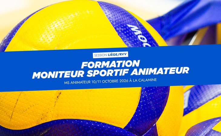 Formation Moniteur Sportif Animateur 2026 - Session Liège/RVV à La Calamine