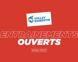Entrainements ouverts Guibertin - Formation continue Pôle d’Excellence 2026/2027