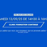 Clinic VPC PAYS DES COLLINES - 13/09/25