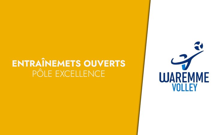Pôle excellence Waremme - Entraînements ouverts 25/26