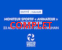  ! COMPLET ! Formation MSAnimateur 2025 / Entité Bruxelles-Capitale