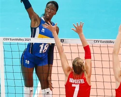 Elimination en 1/8 par l'Italie