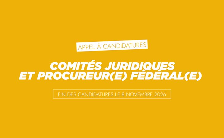 Appel à Candidatures - Comité juridiques