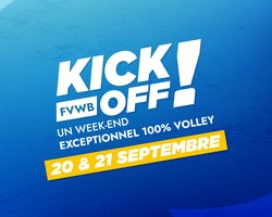 Week-end Kicoff FVWB - 20 et 21 septembre 2025 à Louvain-la-Neuve
