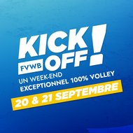 Week-end Kicoff FVWB - 20 et 21 septembre 2025 à Louvain-la-Neuve