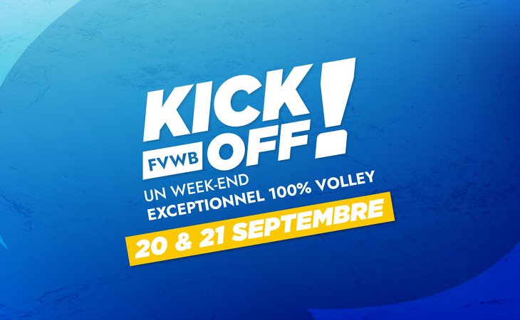 Week-end Kicoff FVWB - 20 et 21 septembre 2025 à Louvain-la-Neuve