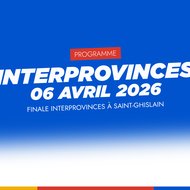 Programme finale inter-provinces 06 avril 2026