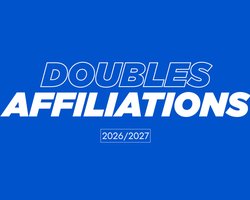 Doubles affiliations 2026-2027 !