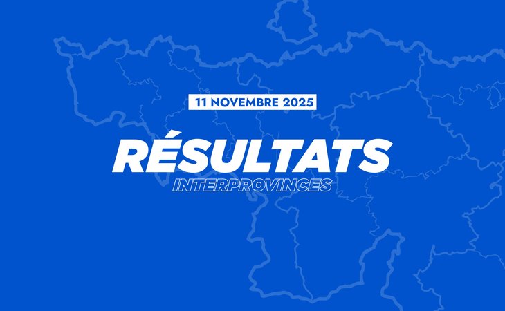 Résultats inter-provinces -  11 novembre 2025