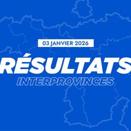 Résultats inter-provinces -  03 janvier 2026