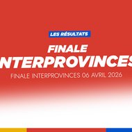Résultats finale inter-provinces 06 avril 2026